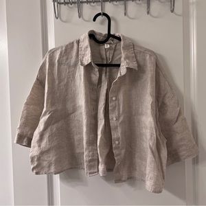 H&M linen shirt